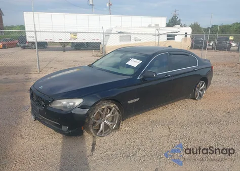 2010 BMW 750Li xDrive from USA, damaged, VIN WBAKC8C54ACY68974